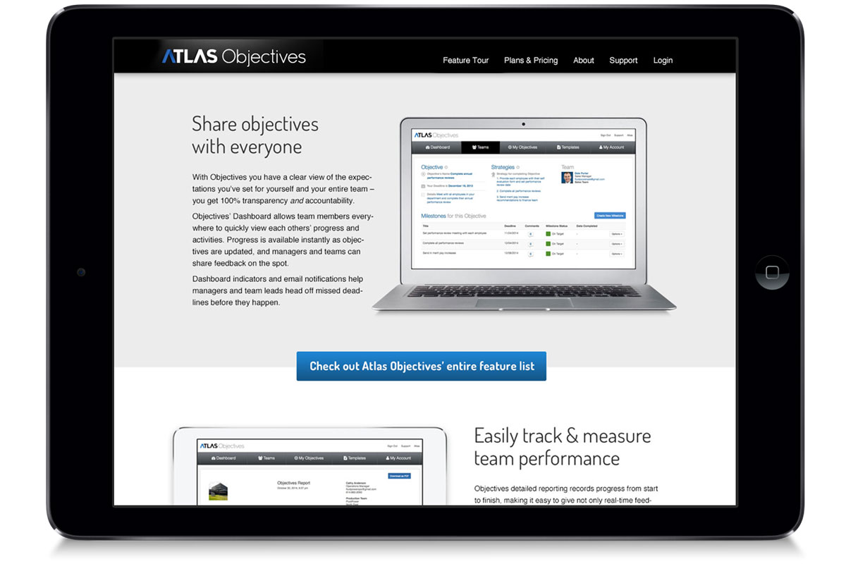 Atlas Objectives Website