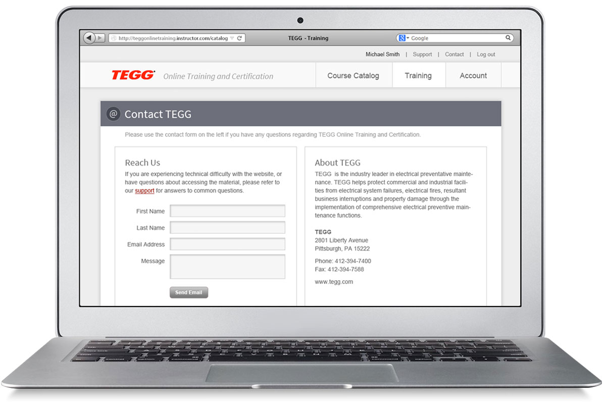 TEGG Online Training